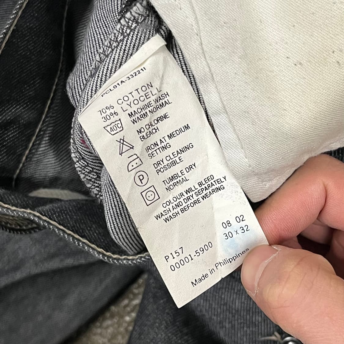 00s 리바이스 엔지니어드진 001 흑청 (31“) 상품이미지6