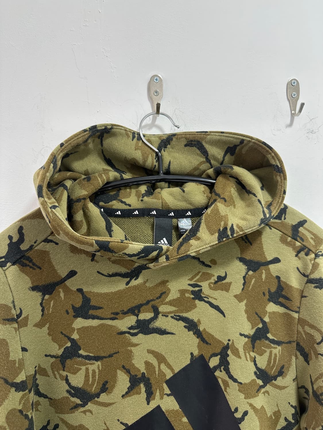 Adidas camo logo printing hoodie 상품이미지6