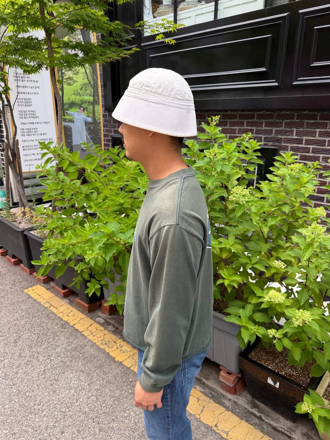 90s Stussy cutting LS 상품이미지8