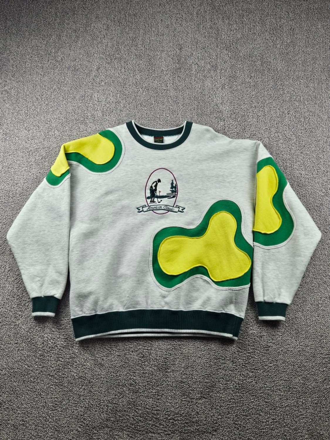 크로스크릭 언리미티드 아플리케 커스텀 맨투맨 스웻 셔츠 (XL)/9344 상품이미지3