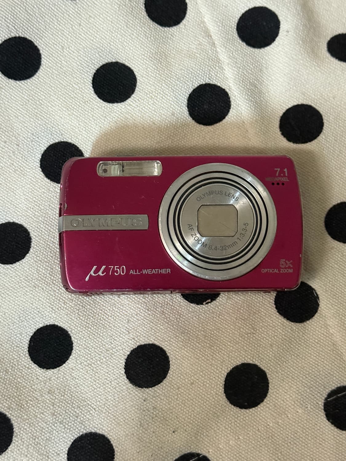 올림푸스 뮤 750 빈티지 디카 디지털 카메라 / 외관양호 / 정크 상품이미지1