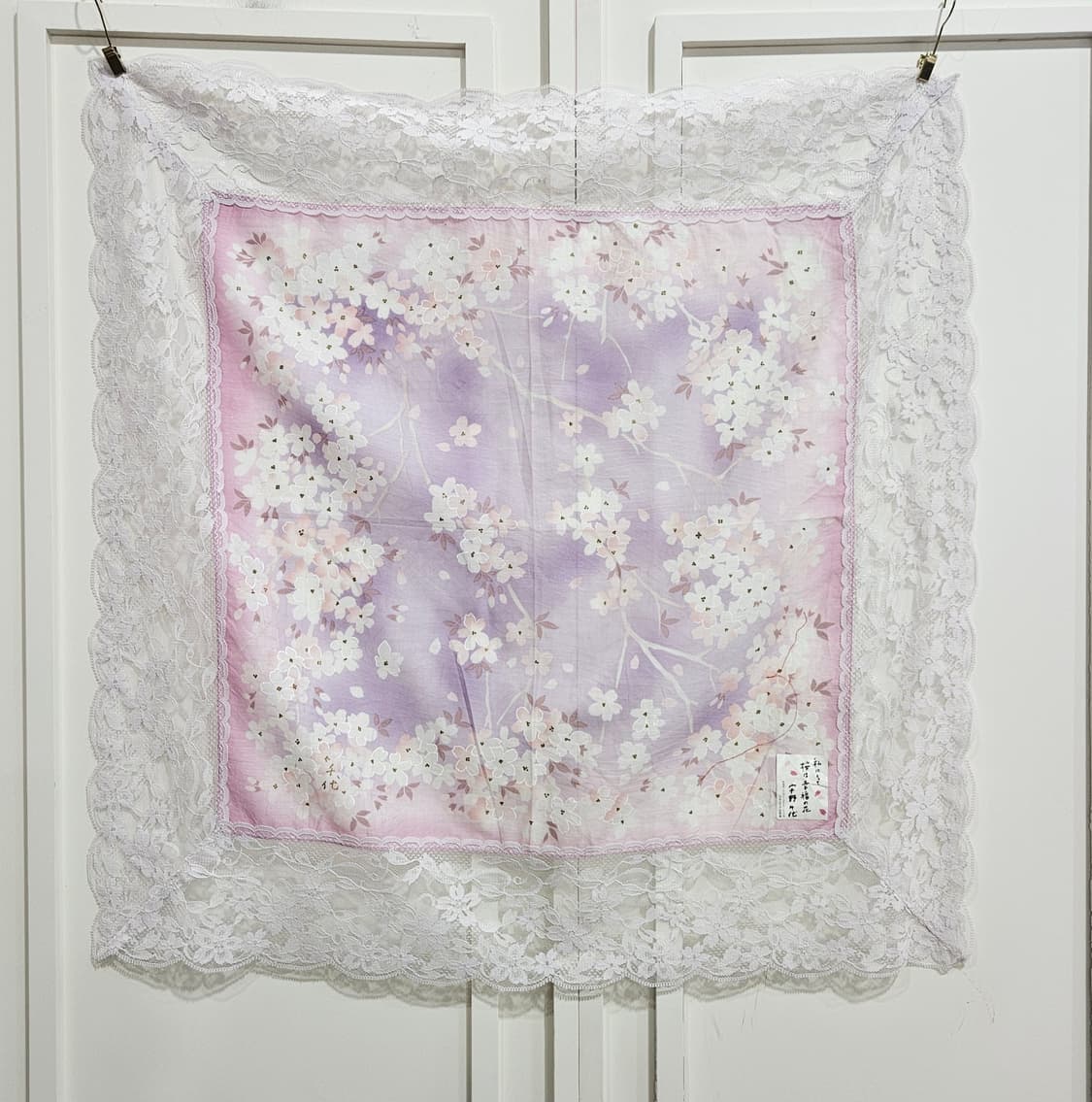 일본 레이스 빅 손수건/스카프 3장 일괄판매 상품이미지2