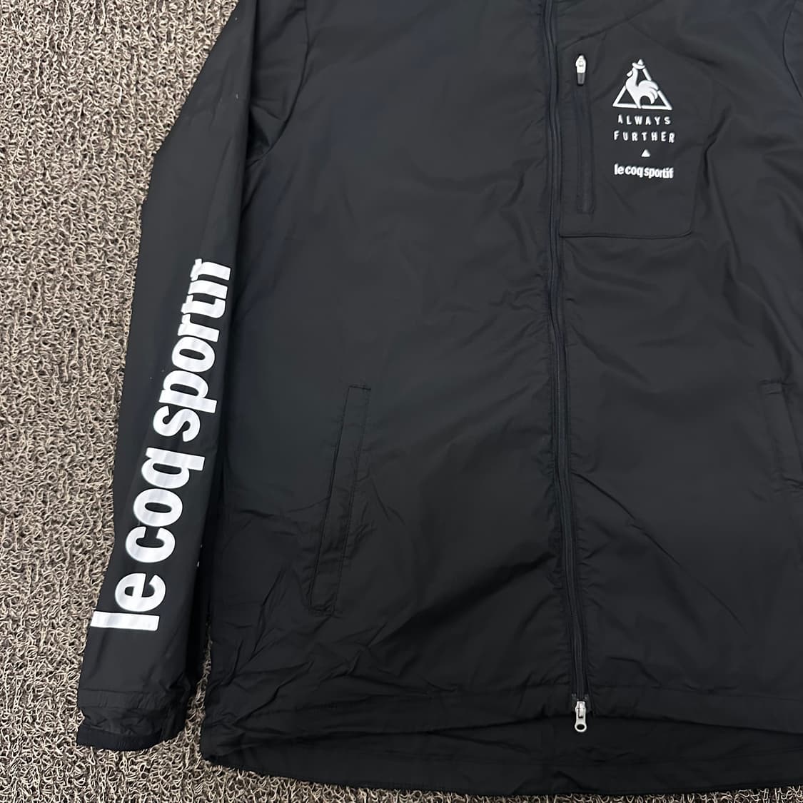 르꼬끄 경량 바람막이 자켓 블랙 95(M) 상품이미지3