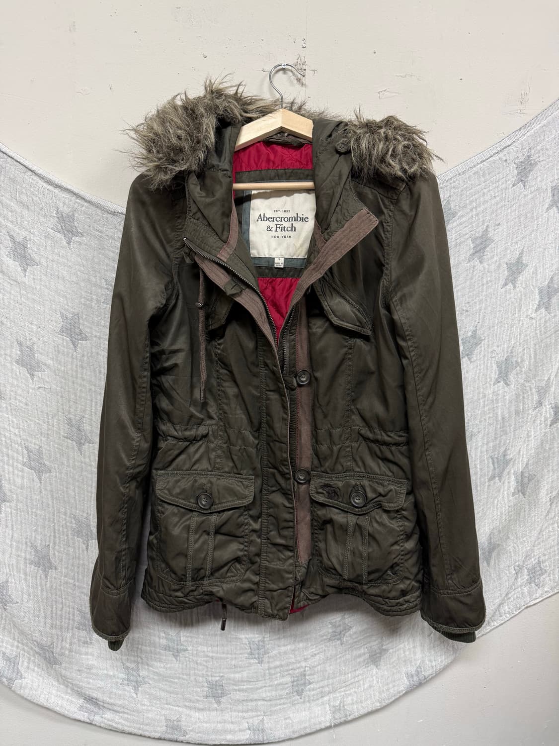 아베크롬비 울프죠 나일론 야상자켓 상품이미지2