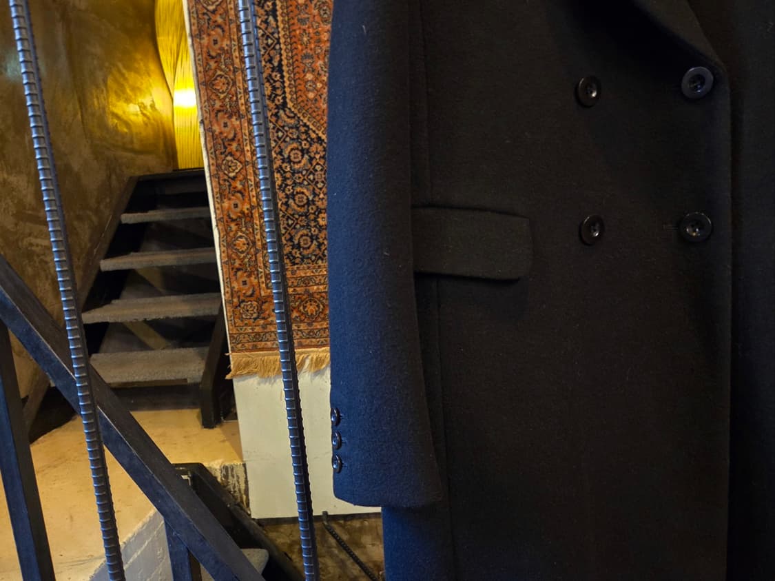 사카이 아방가르드 코트 상품이미지4