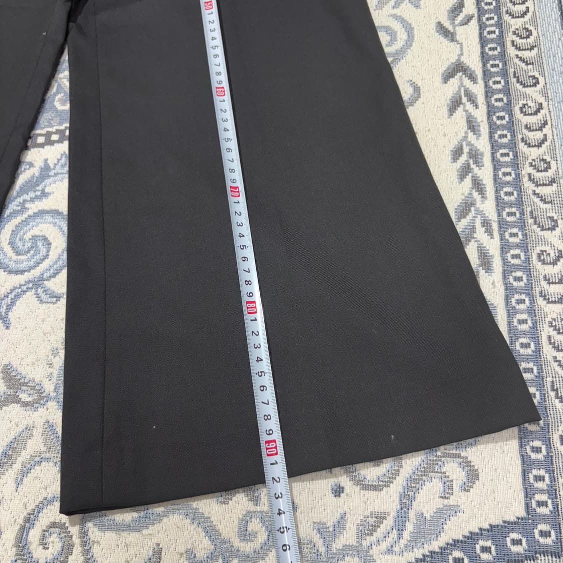 LOW CLASSIC S사이즈 블랙 와이드 팬츠 S 상품이미지6