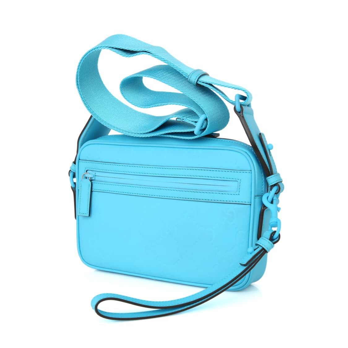 구찌 GG 러버 크로스백 블루 파우치 맨스백 771293 상품이미지9