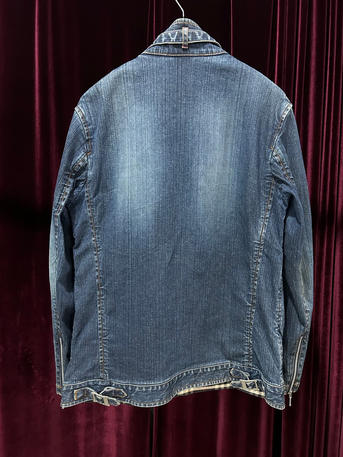 BURBERRY BLACK LABEL DENIM RIDER JACKET 상품이미지7