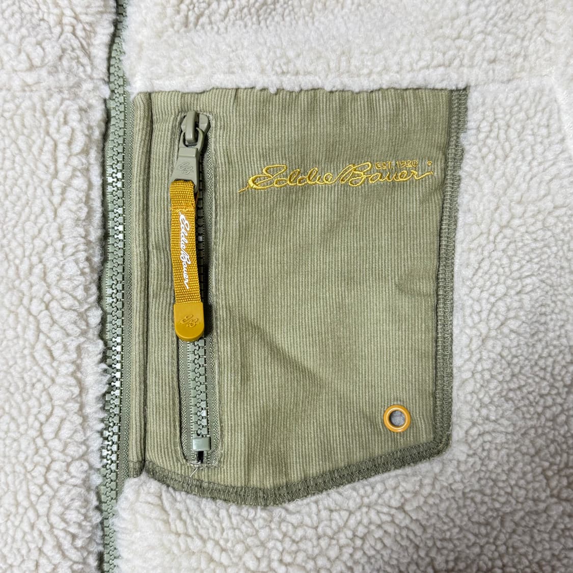 에디바우어 롱 쉐르파 후리스 코트 상품이미지7