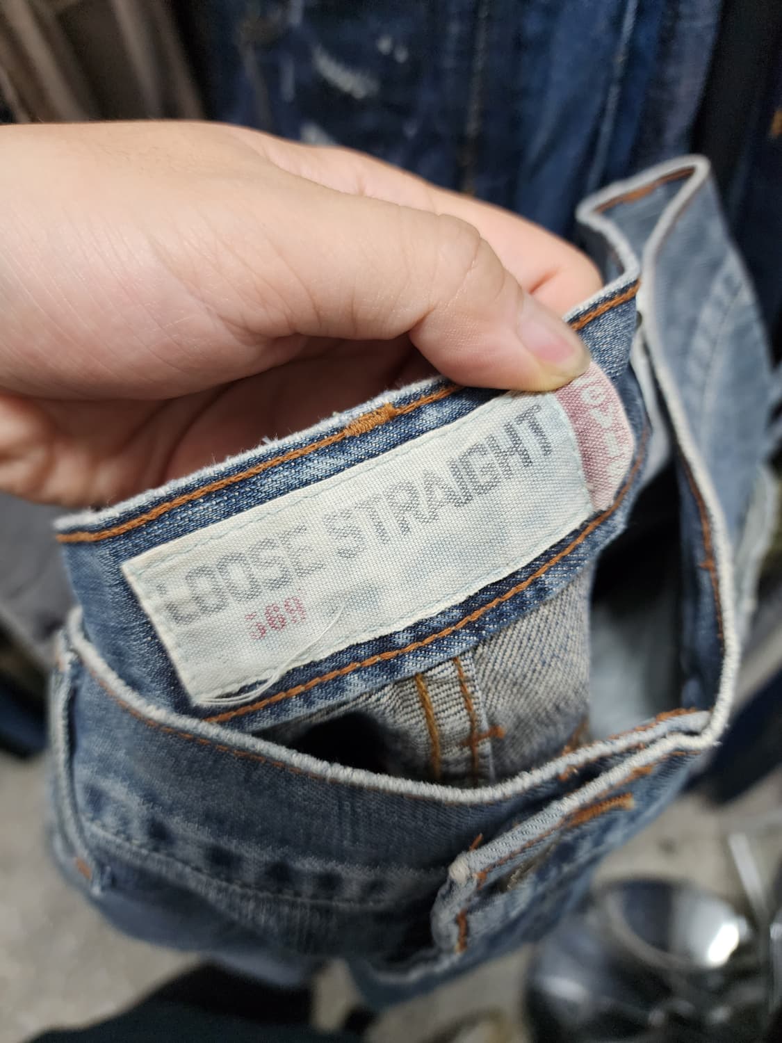 리바이스 90s 569 루즈 스트레이트 청바지  상품이미지6