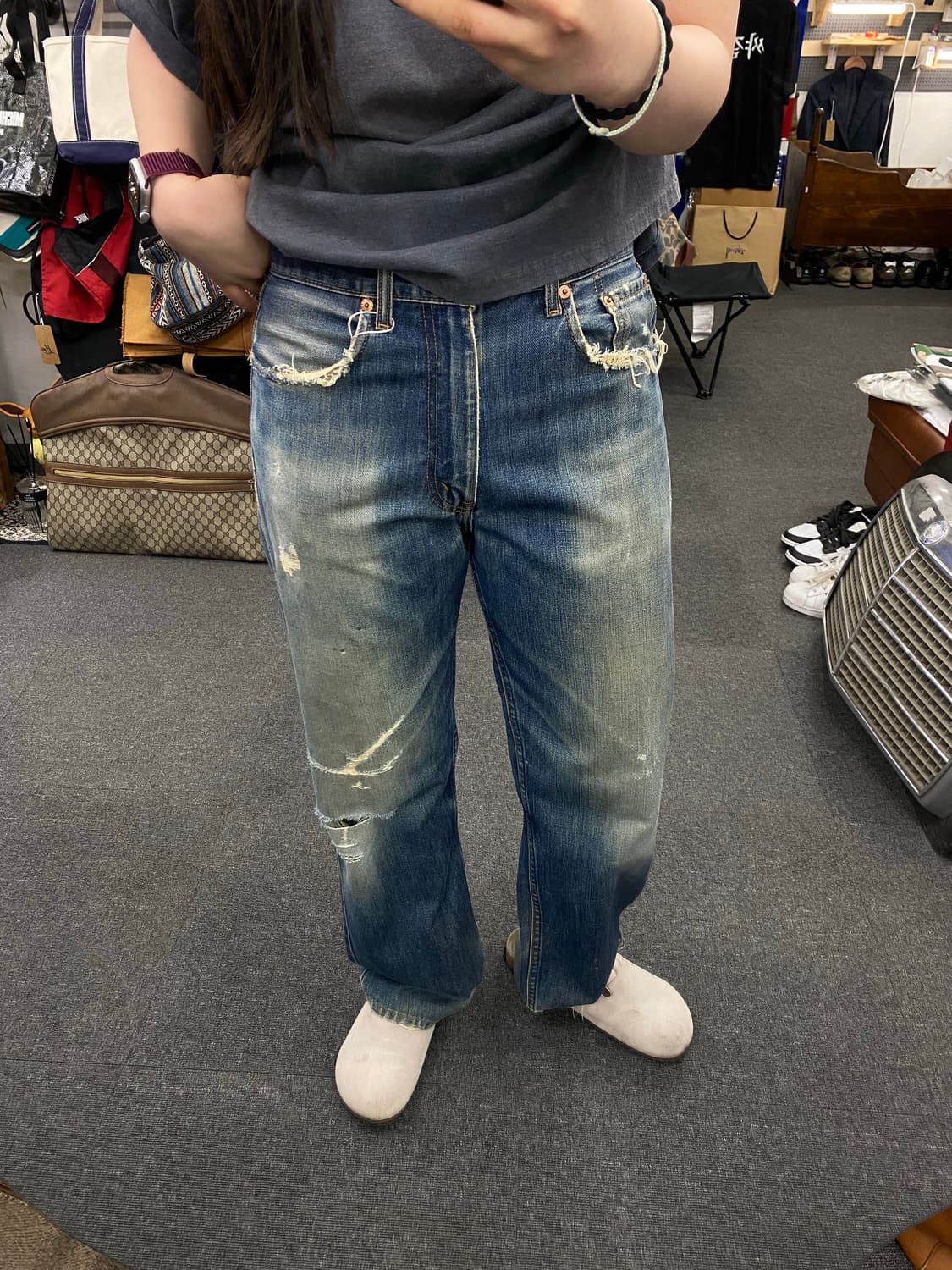 90s Levis 리바이스 512 데님팬츠 상품이미지1