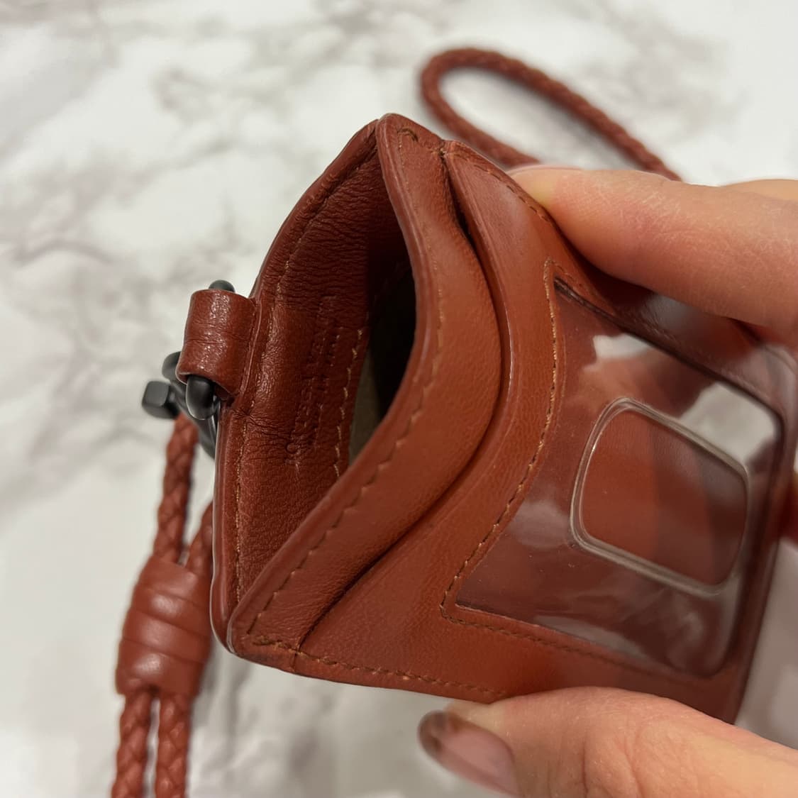 BOTTEGA VENETA 보테가베네타 카드 홀더 목걸이 상품이미지4