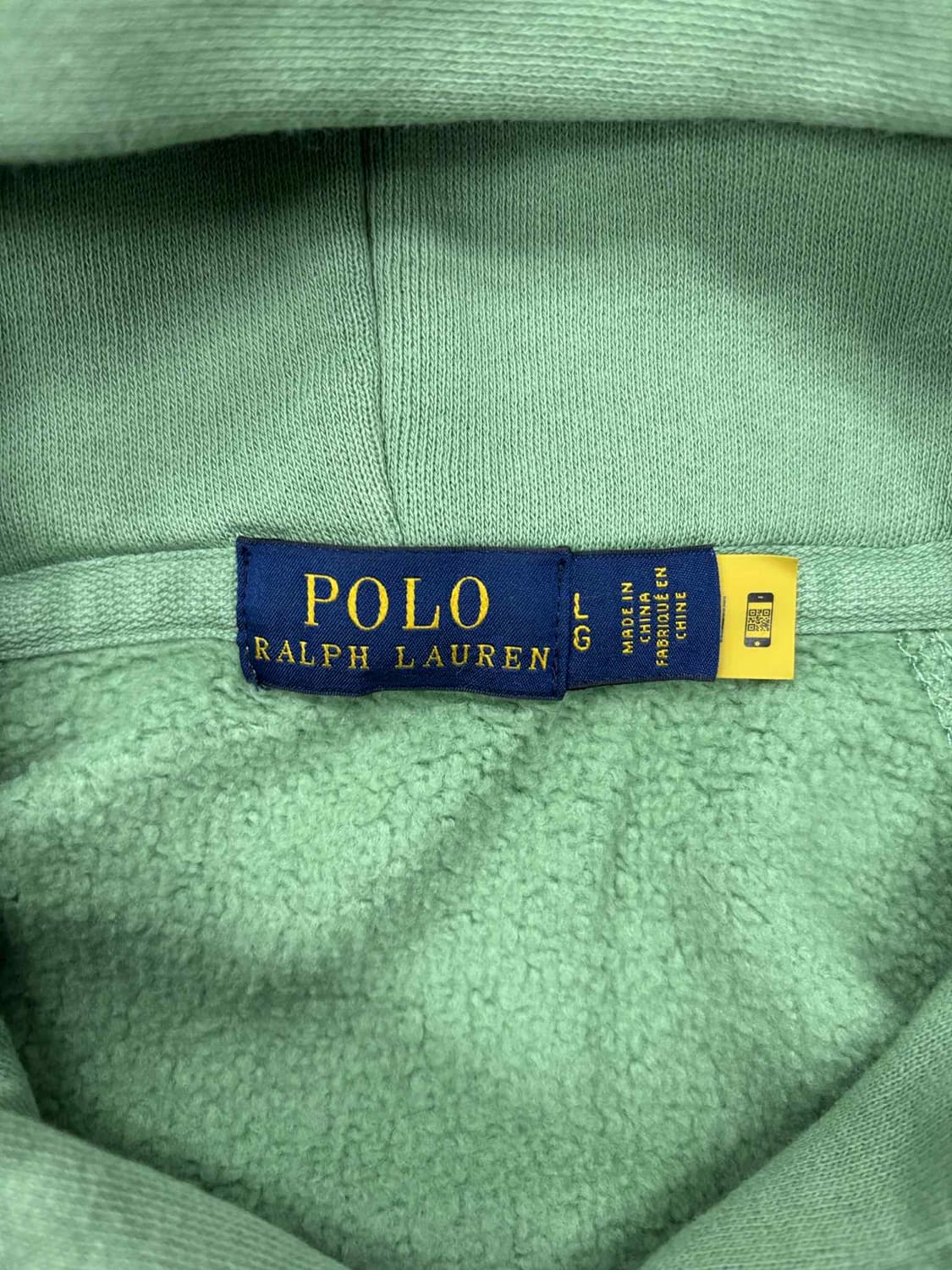 *최신형 폴로 랄프로렌 큐알택 빅포니 러블리힙 스웨트셔츠 후드티(L) 상품이미지5