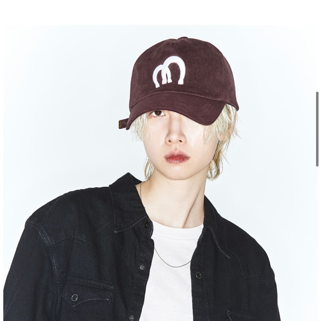 마스포켓 Horseshoes Cap (BURGUNDY) 상품이미지3