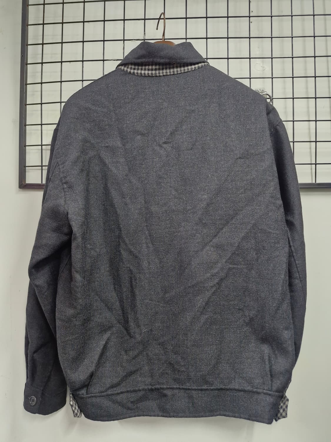 105XL 입생로랑 울 블루종 자켓. 상품이미지6