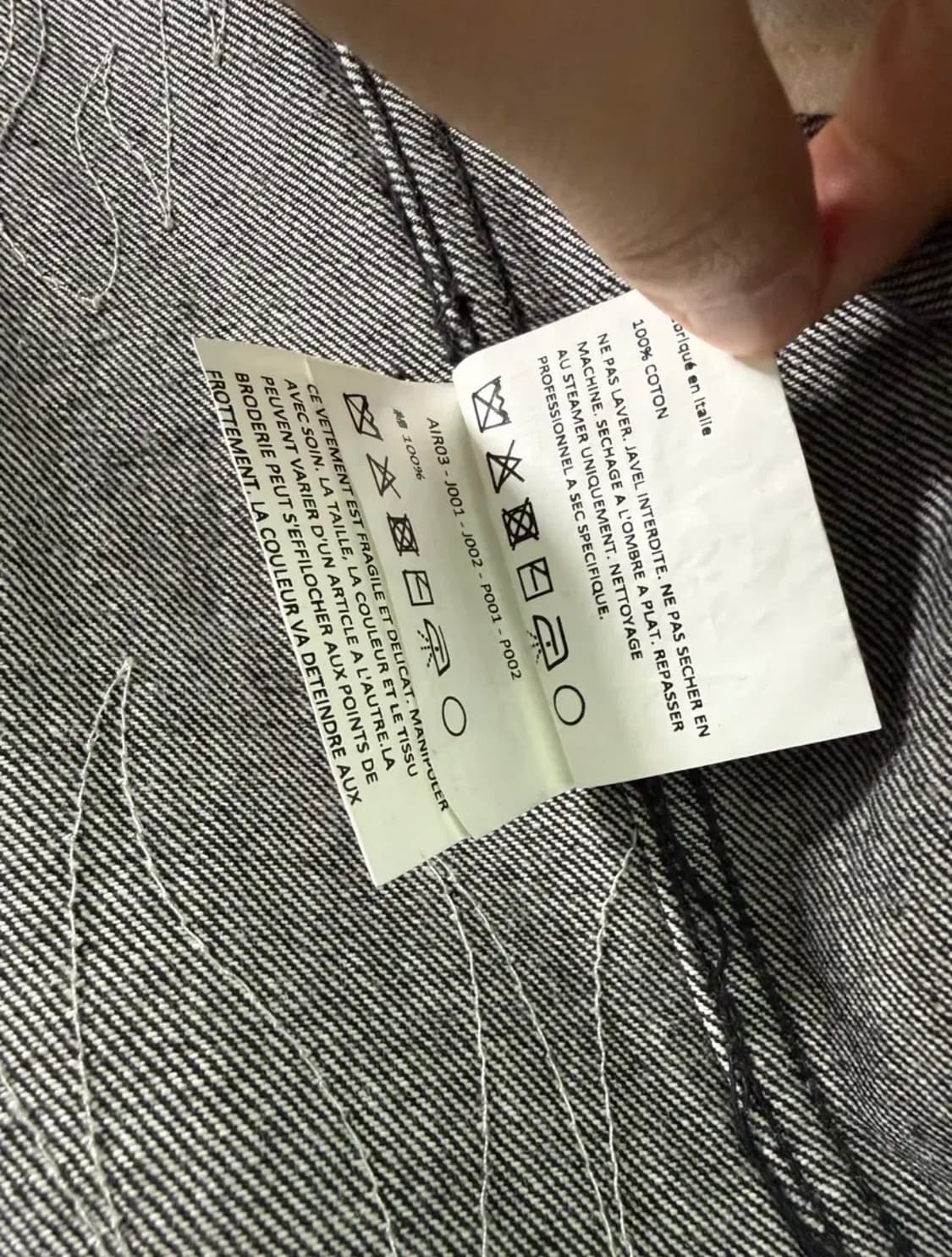 AIREI 데님 자켓 상품이미지4