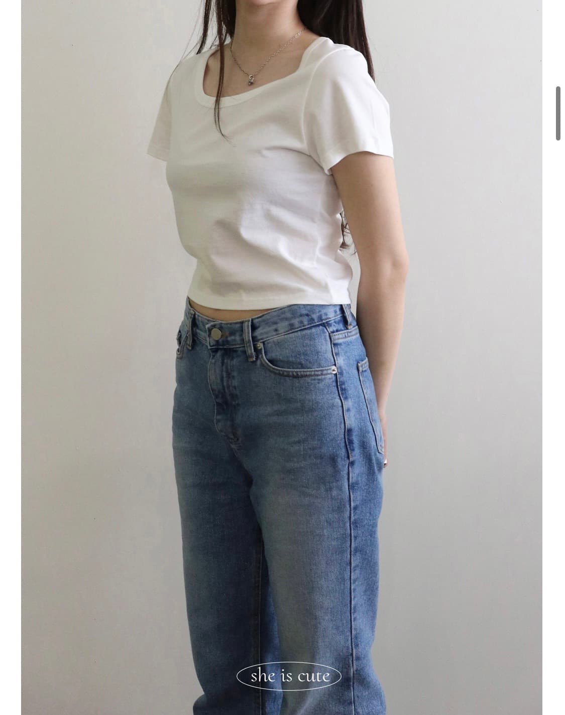 쉬이즈큐트 아쿠아 데님 상품이미지3
