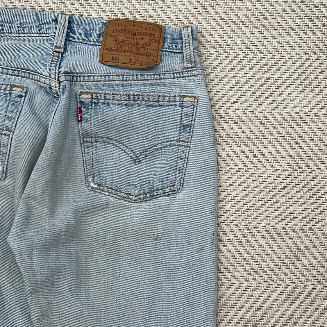 usa리바이스 501 데님팬츠 r2460 상품이미지6
