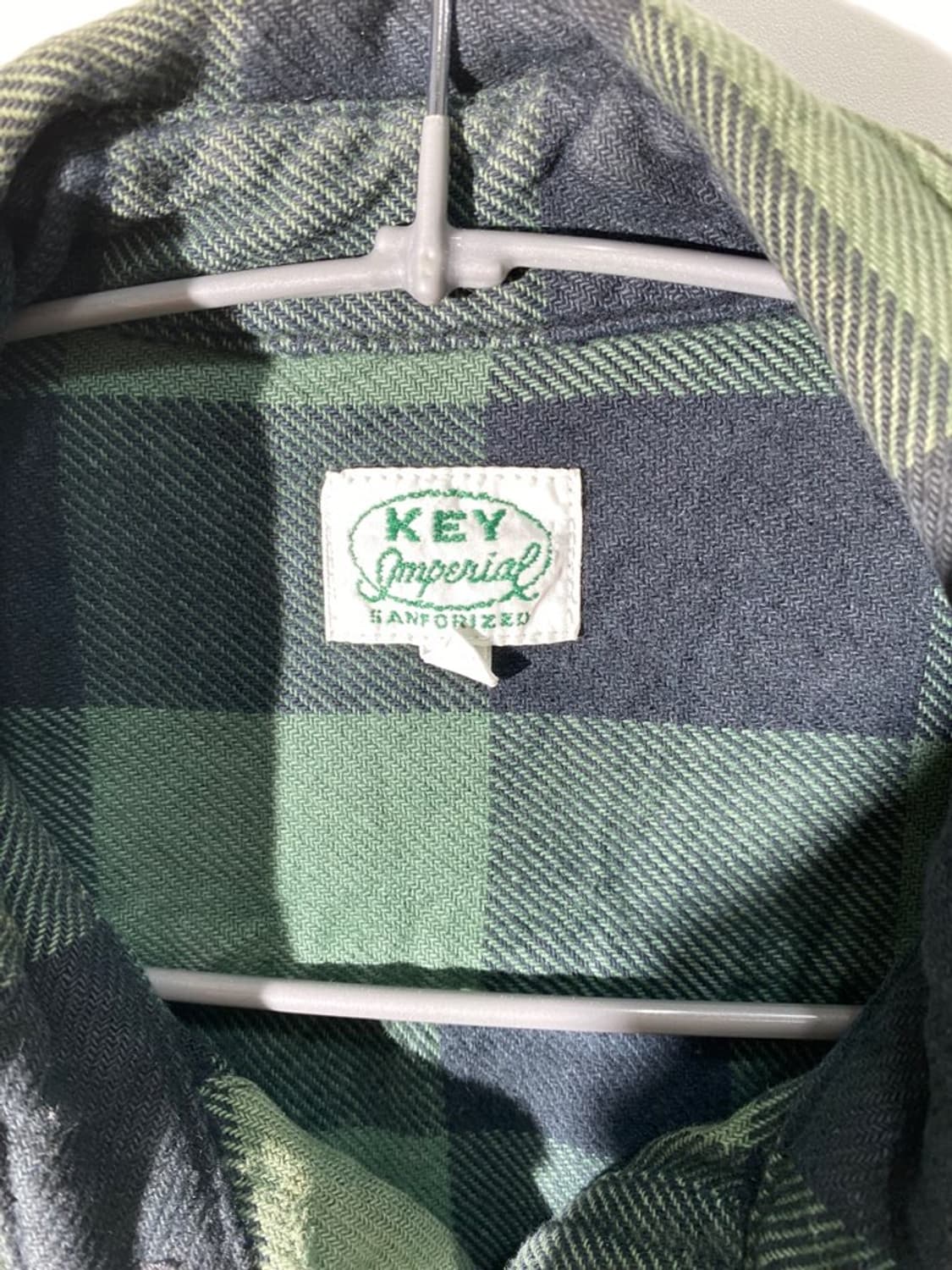 key 체크 셔츠 상품이미지3