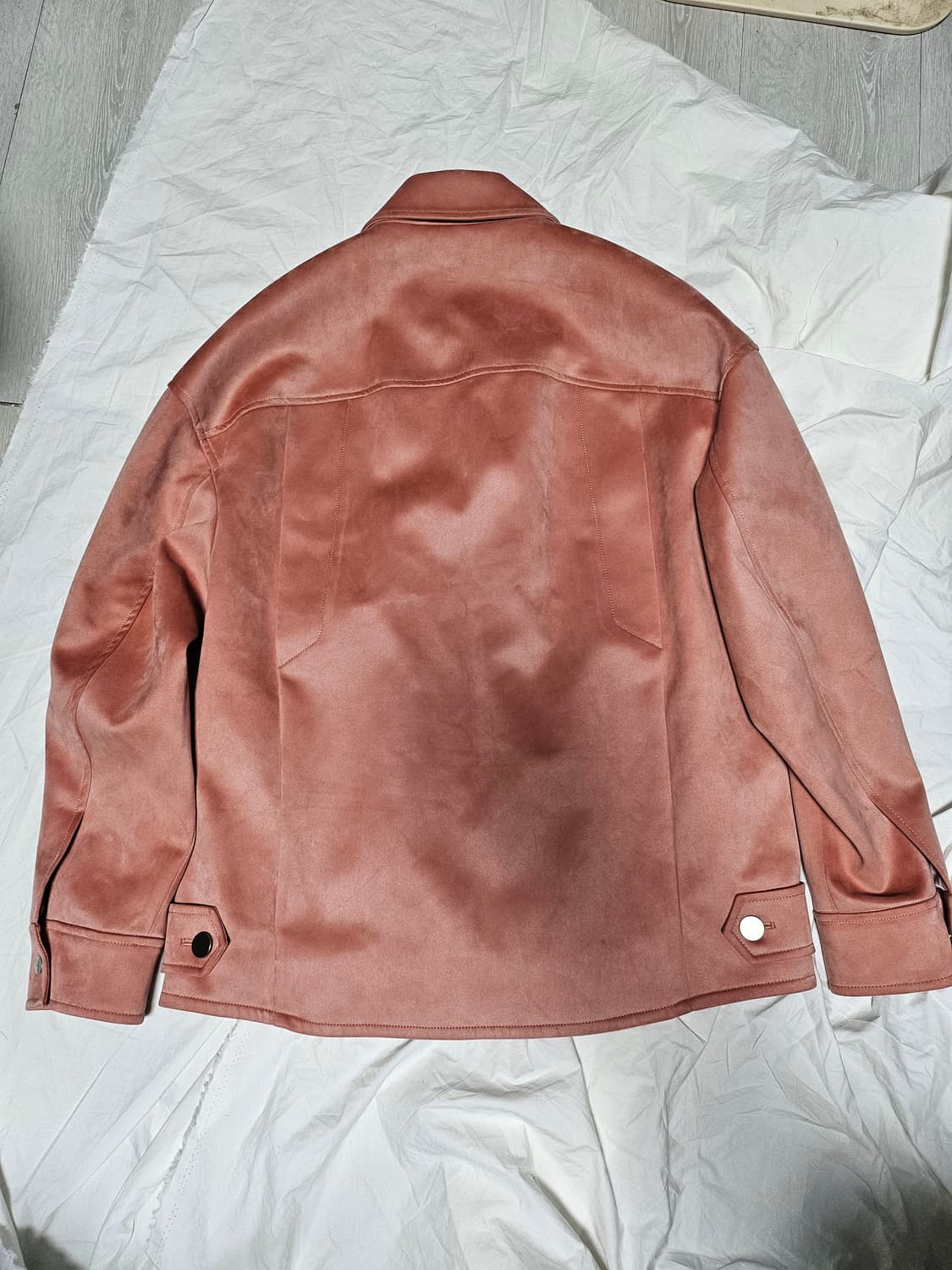 21fw 솔리드옴므 스웨이드 인조가죽 자켓 95 상품이미지2