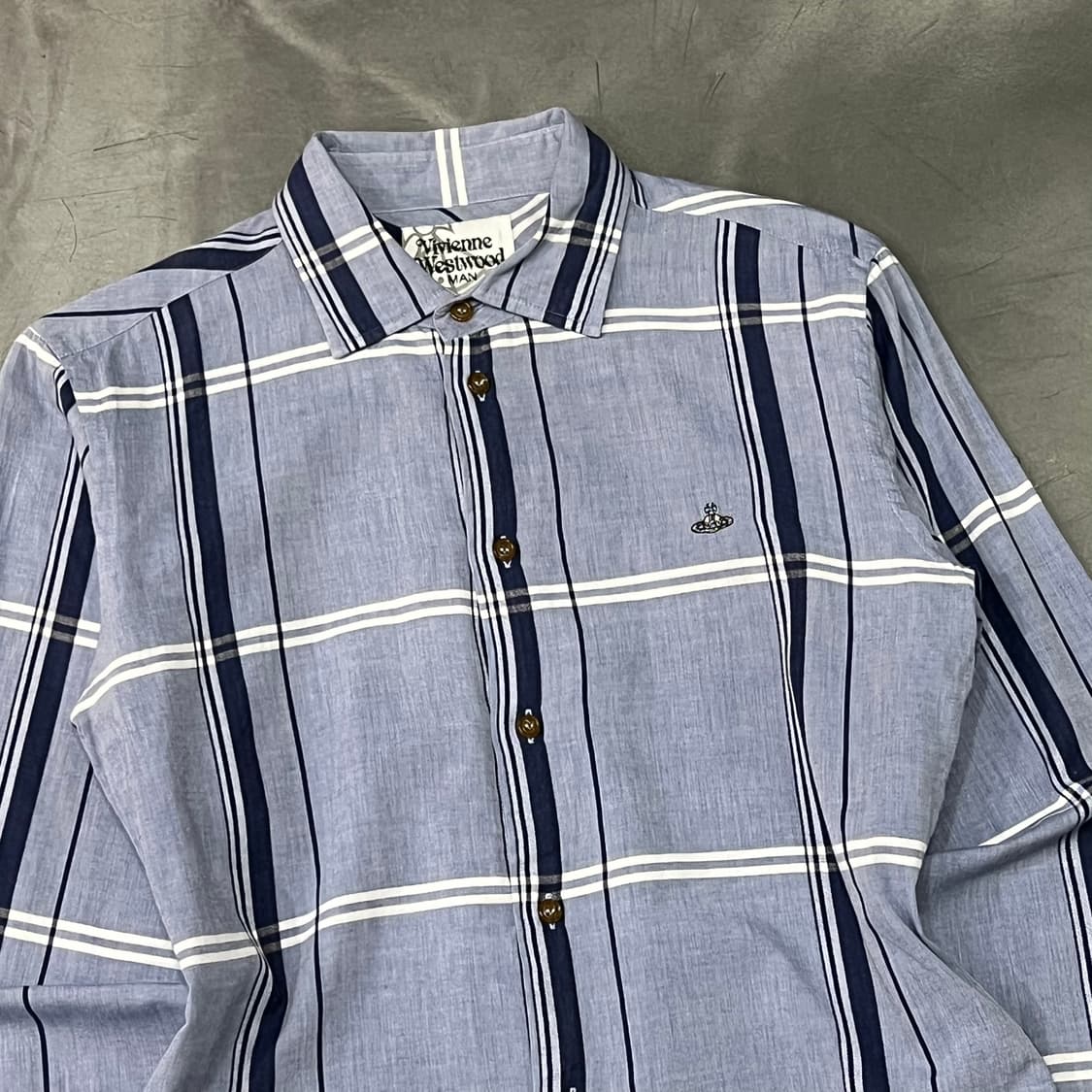  비비안웨스트우드 맨 체크 셔츠 y15565 상품이미지3