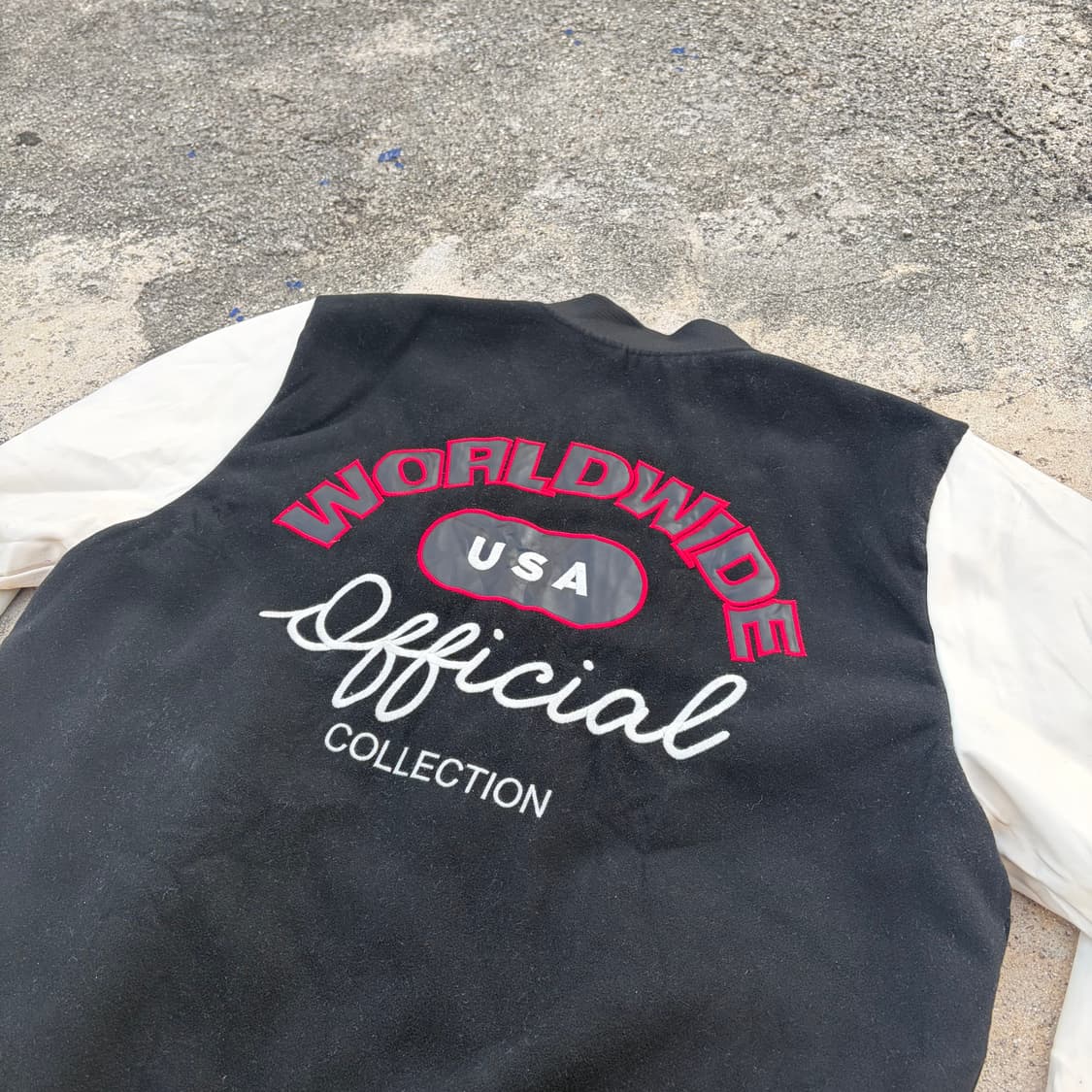 World Wlde 빈티지 울 바시티 자켓 L 상품이미지9