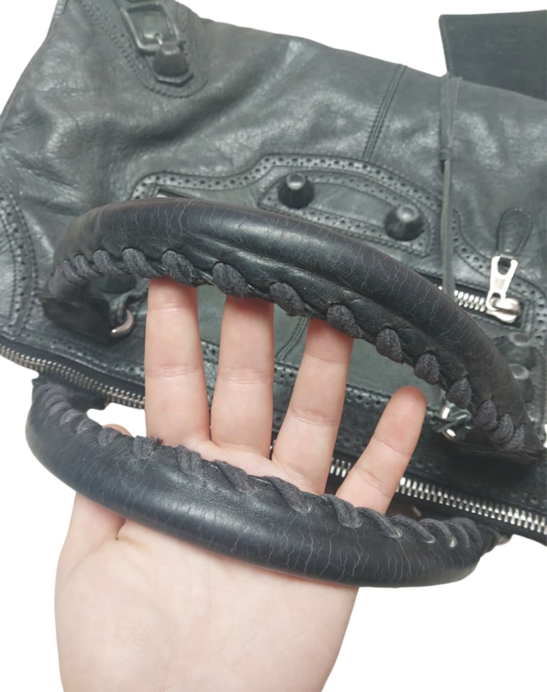 발렌시아가 자이언트 워크 모터백 (정품) 상품이미지5