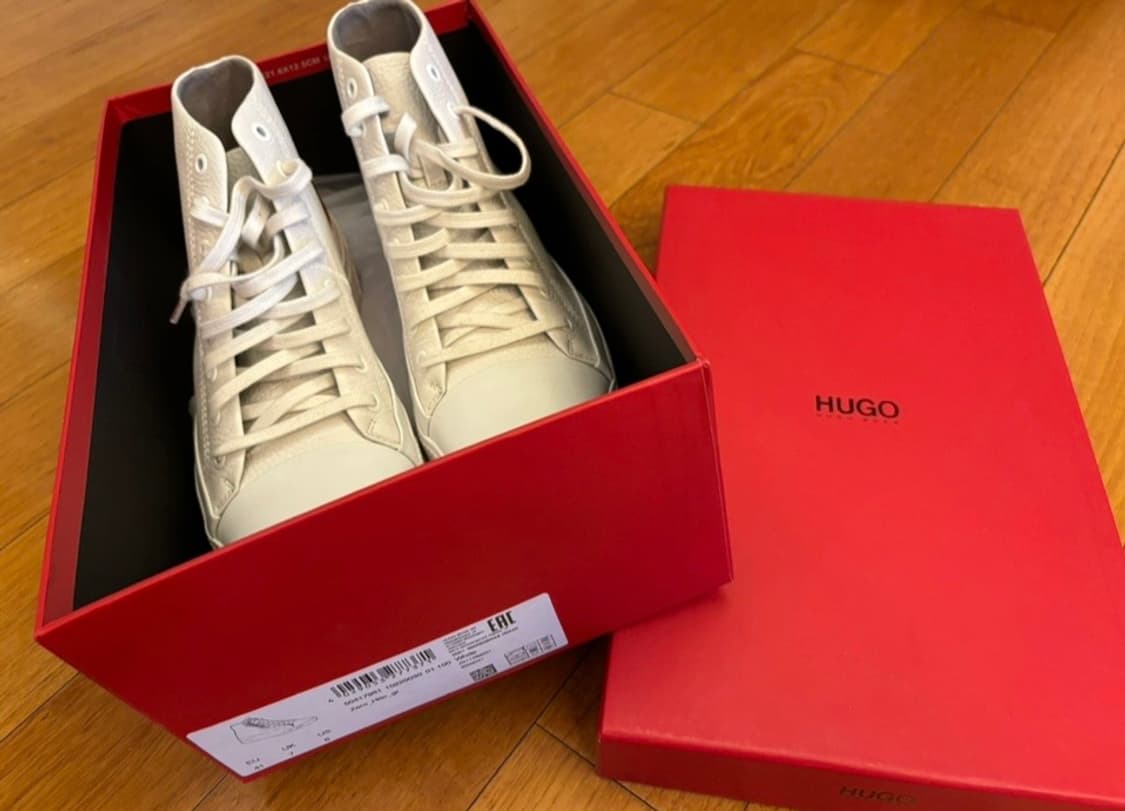 HUGO BOSS 토고가죽 하이탑 (완전새제품 ) 상품이미지6