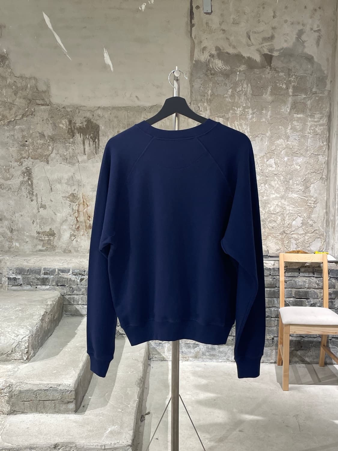 비비안 웨스트우드 네이비 블루 orb로고 래글런 스웻 셔츠 상품이미지6