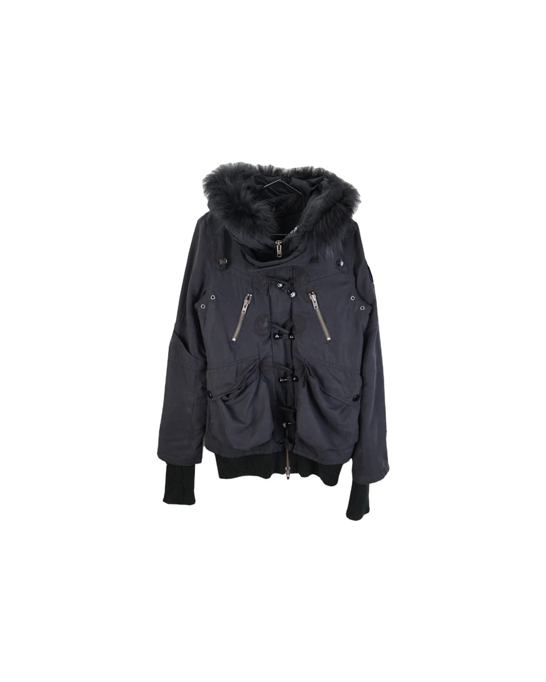 Sly buckle detail fur hood Jacket 상품이미지4