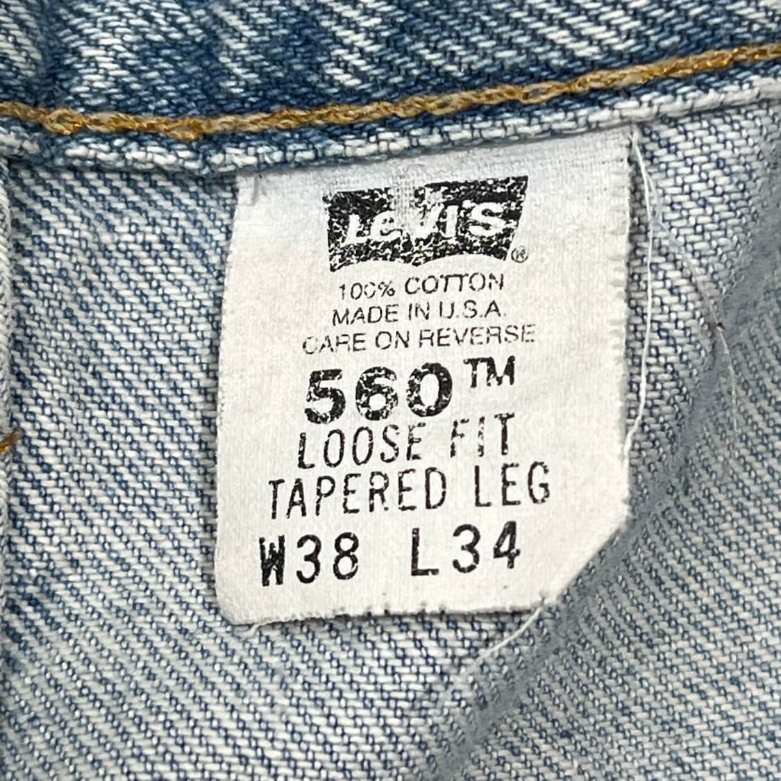 usa 리바이스 550 데님팬츠 s11561 상품이미지8