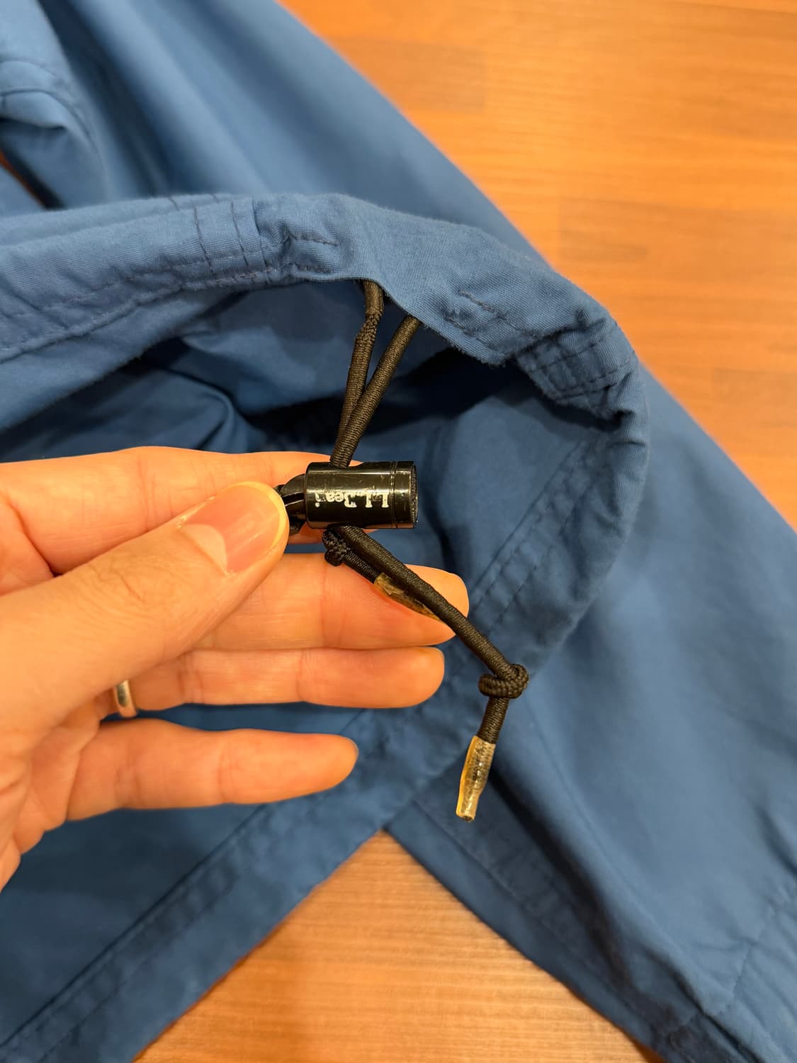 80s L.L.Bean 엘엘빈 나일론 아노락 후드 (made USA) 상품이미지9