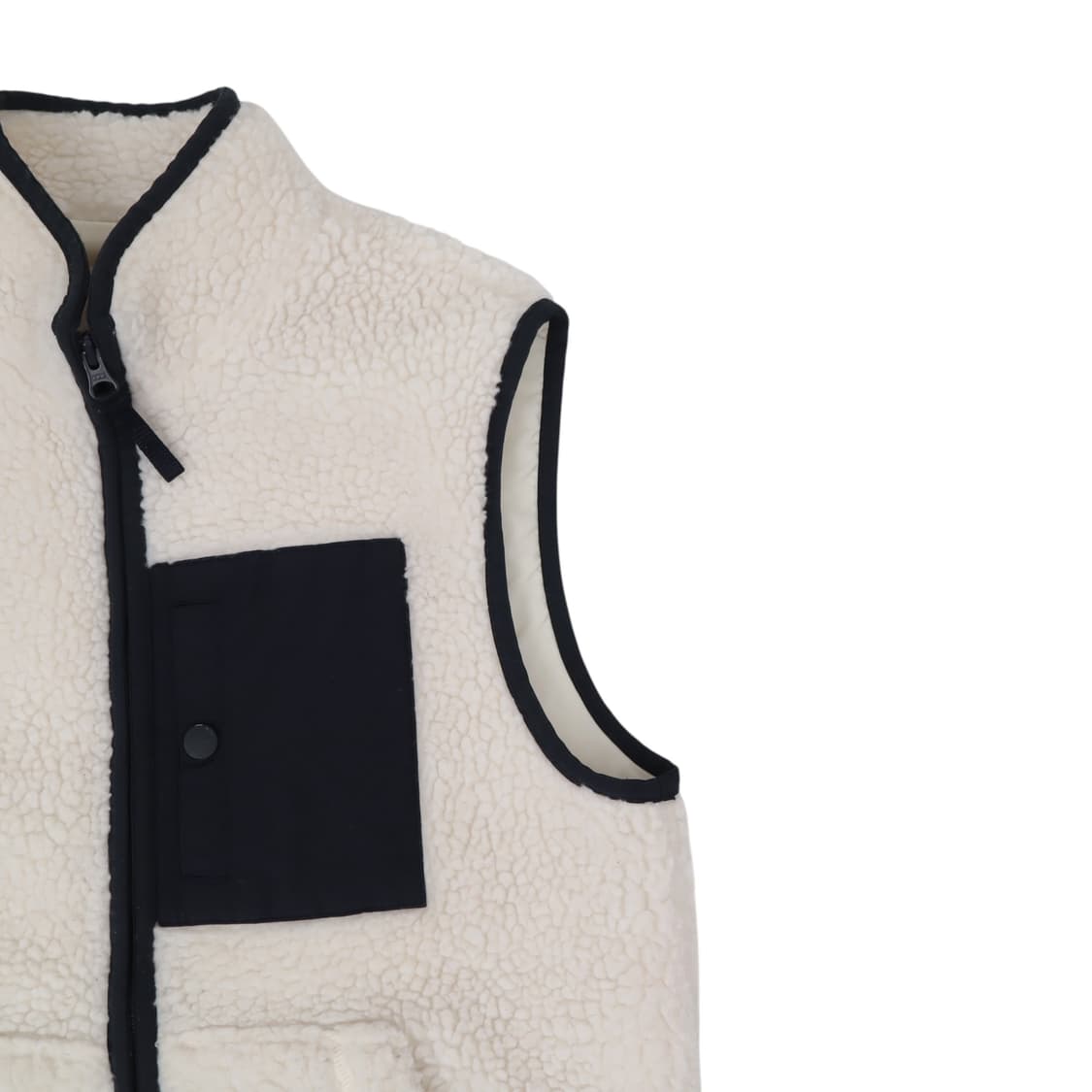 라코스테 우먼스 플리스 베스트 상품이미지2