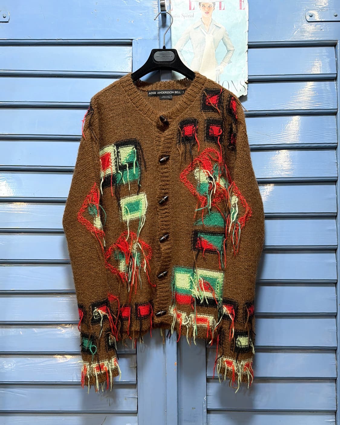 앤더슨벨 23FW 인타르시아 가디건 상품이미지1