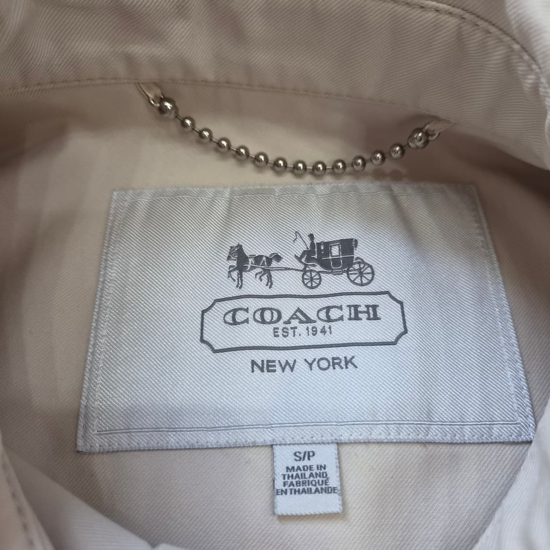 S) 코치 트렌치코트 트랜치코트 상품이미지3