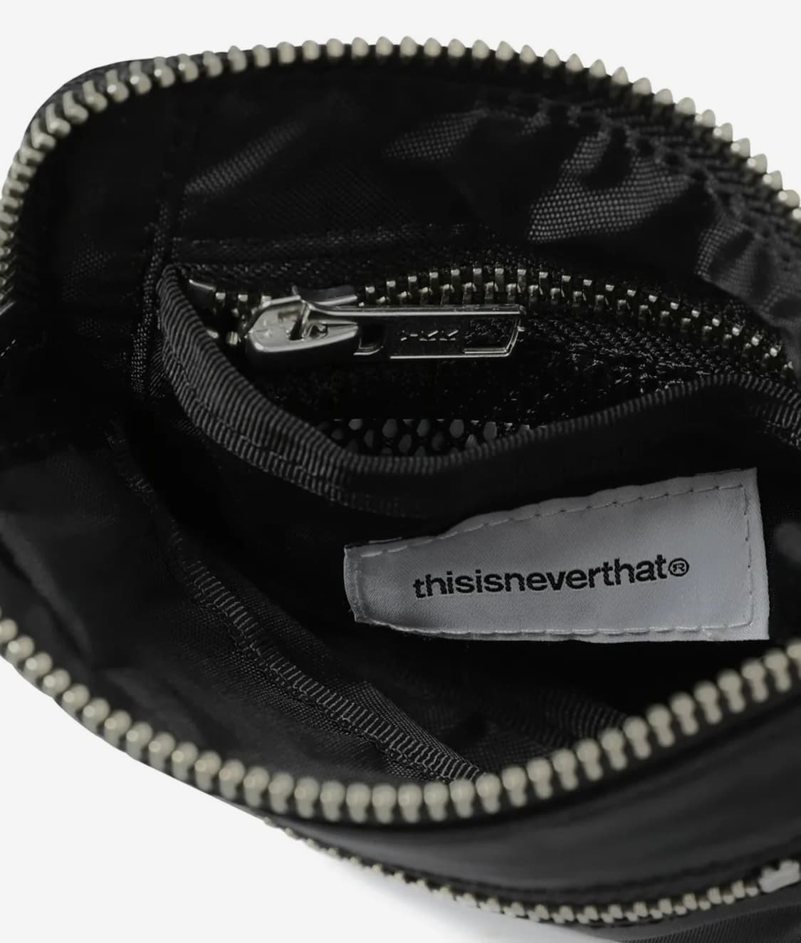 디스이즈네버댓 Zip Wallet Black 상품이미지4
