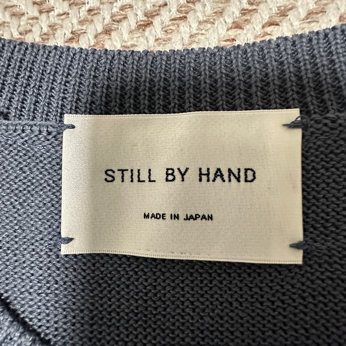 STILL BY HAND japan made knit vest 상품이미지3