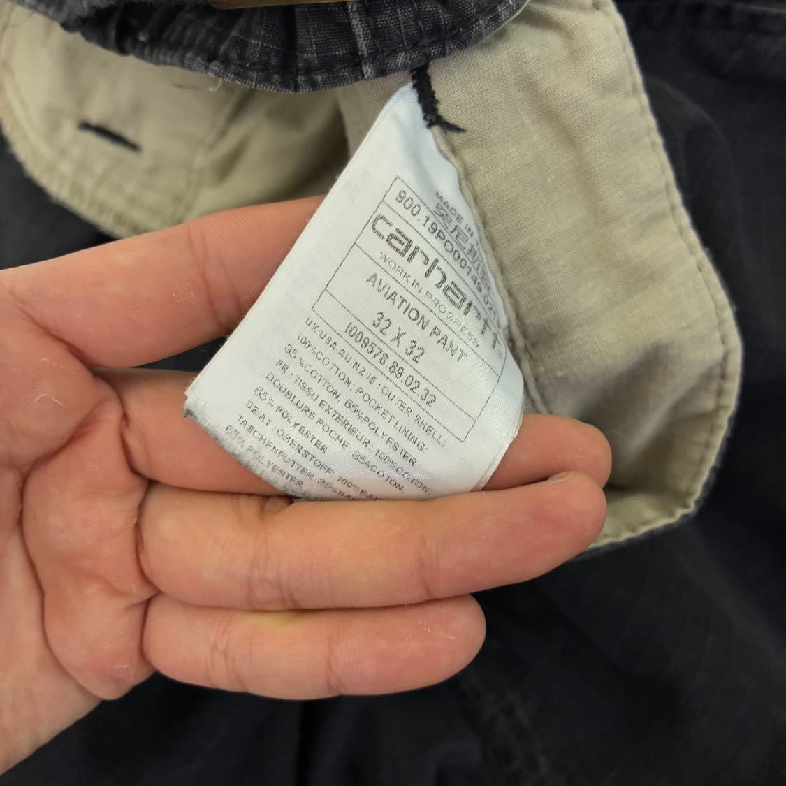 Carhartt  칼하트 패치 에비에이션 카고팬츠 상품이미지10