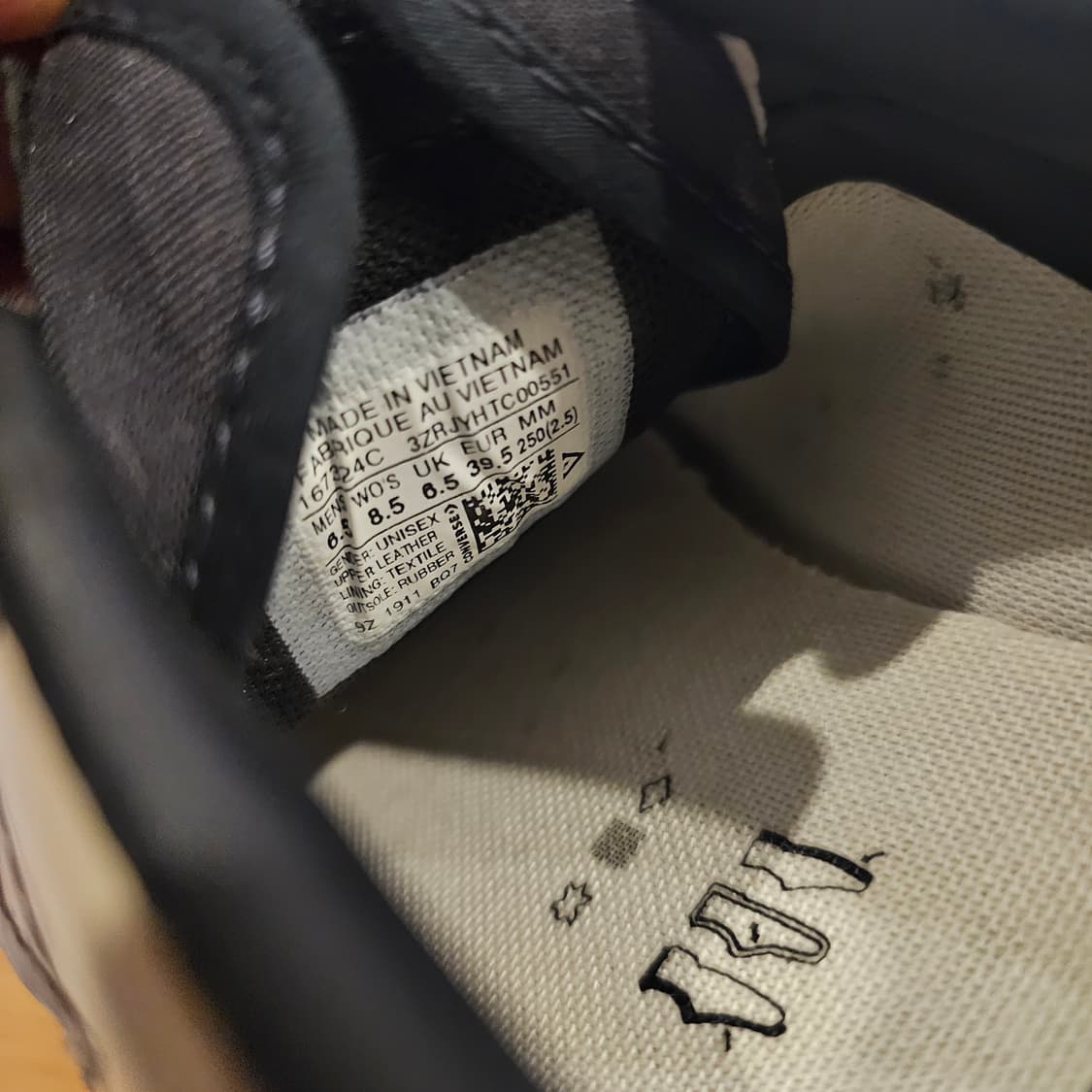 250 컨버스 원스타 화이트 상품이미지6