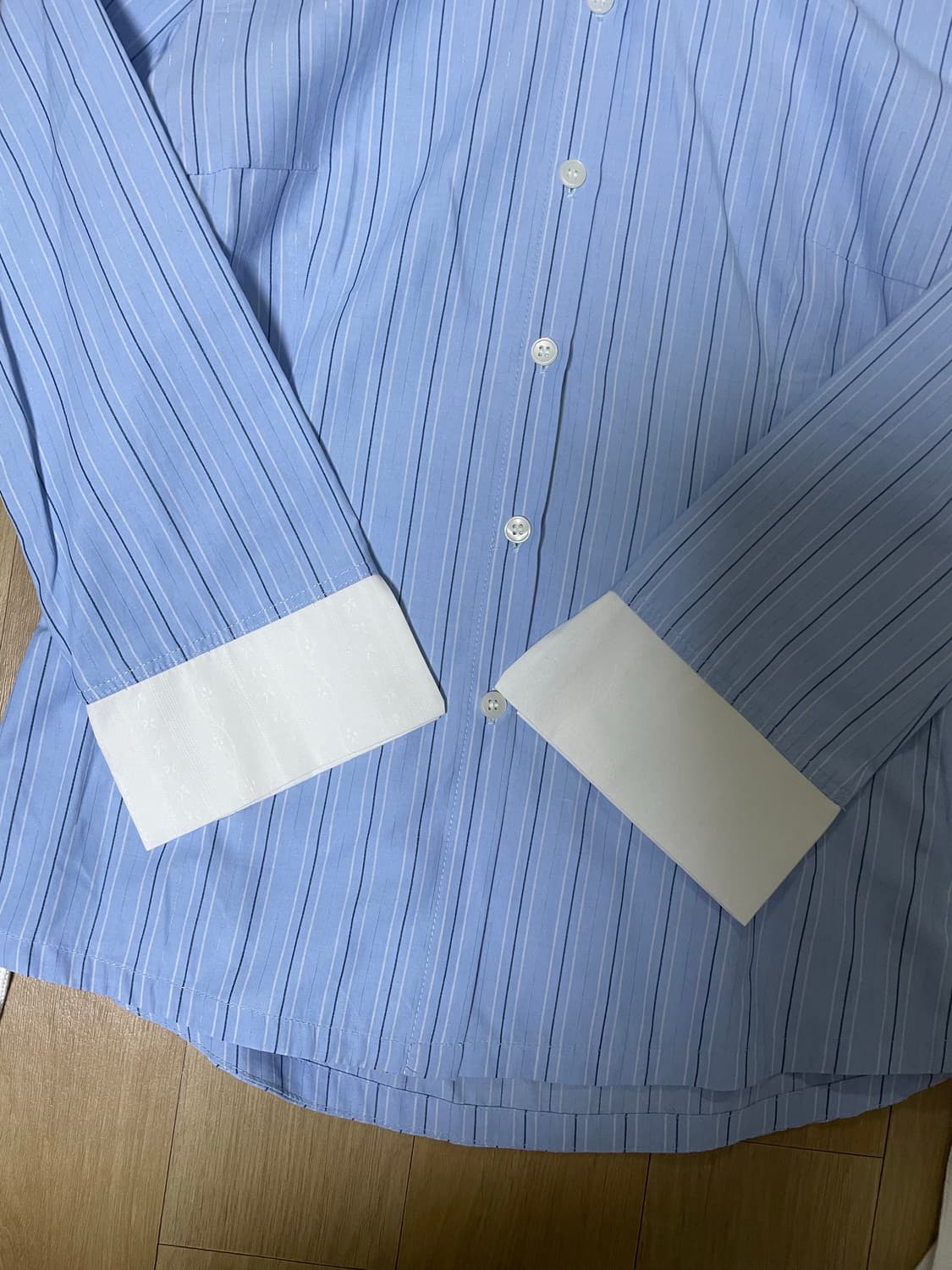 스컬프터 슈레이스 셔링 셔츠 클래식블루 (M사이즈) 상품이미지6