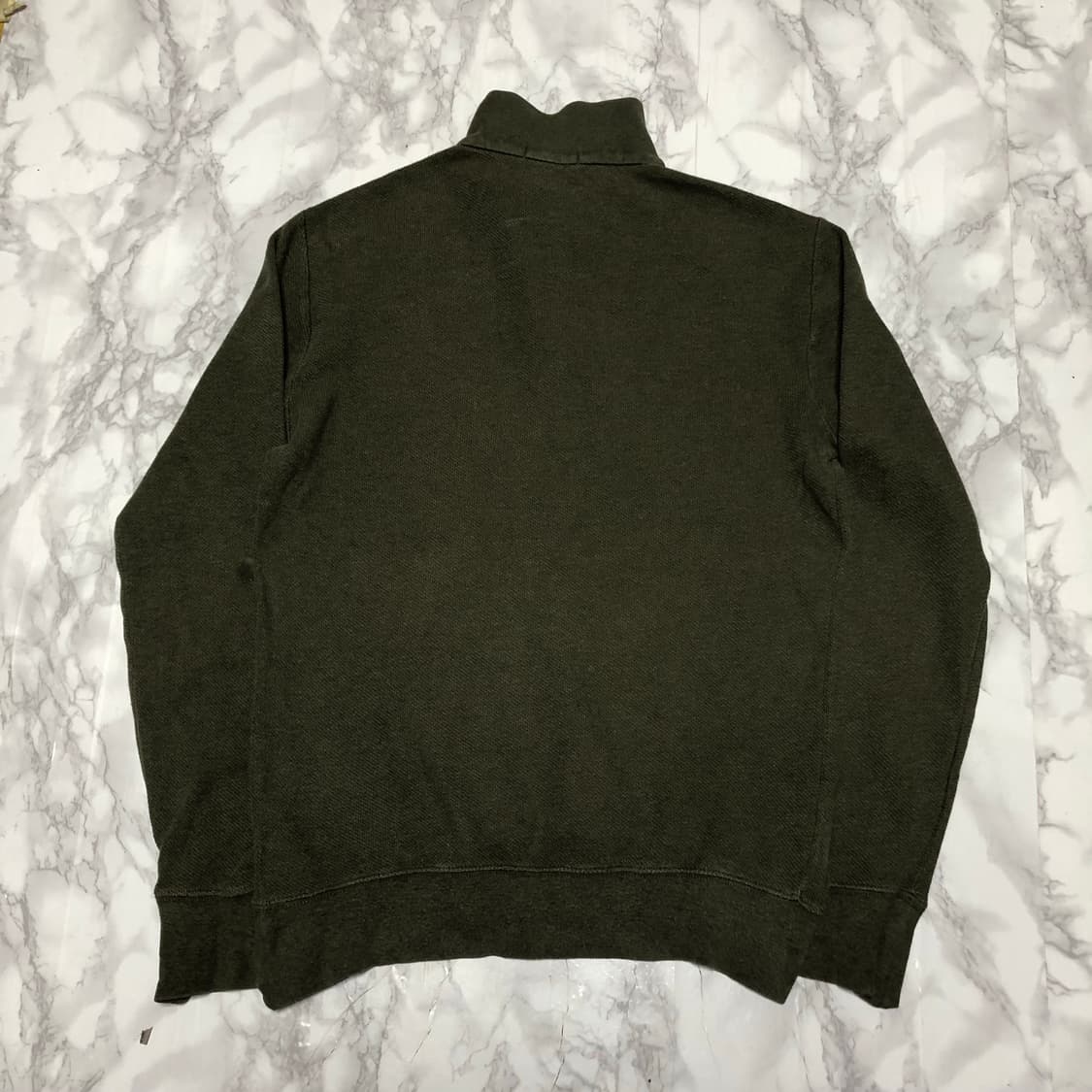 폴로 랄프로렌 딥카키 반집업 티셔츠 남여공용 상품이미지3