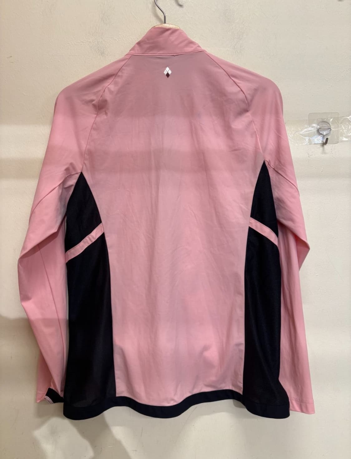L 몽벨 나일론 핑크 집업 바람막이 상품이미지2