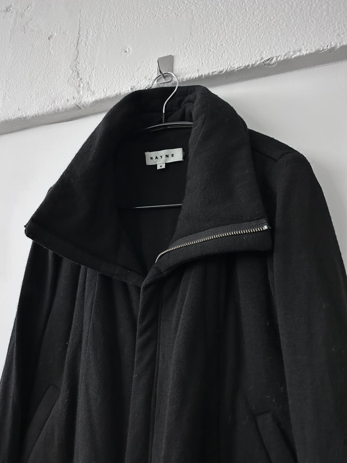 Wayne 아방가르드 코튼 하이넥 자켓 상품이미지4