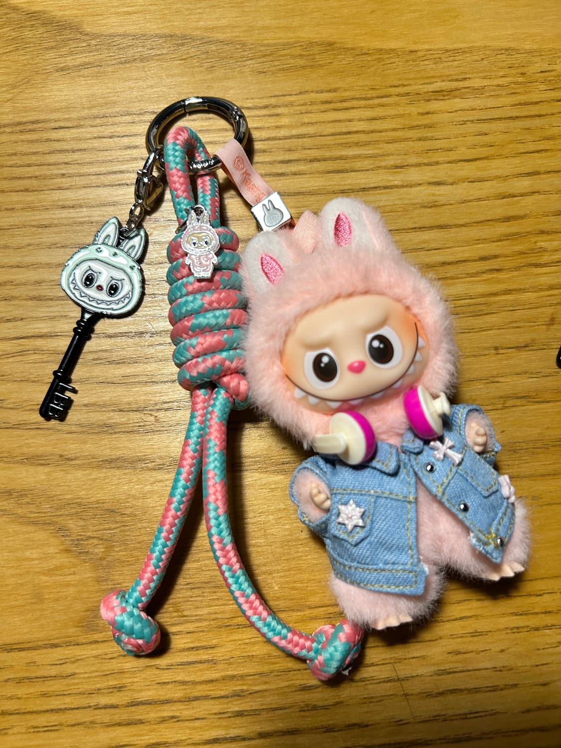 🐰미니라부부 내 마음속 비밀번호”U”커스텀키링 상품이미지3