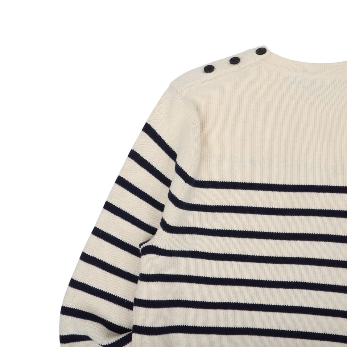 폴로 랄프로렌 크림 스트라이프 버튼 니트 상품이미지6