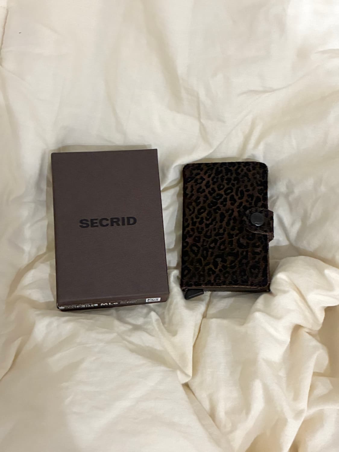 시크리드 미니월렛 레오브라운 레오파드 카드지갑 상품이미지1