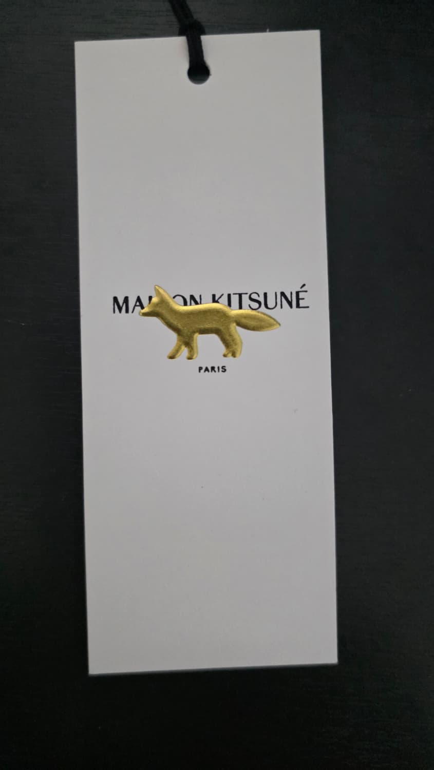메종키츠네 코튼 블루종 바시티자켓 M사이즈 상품이미지4