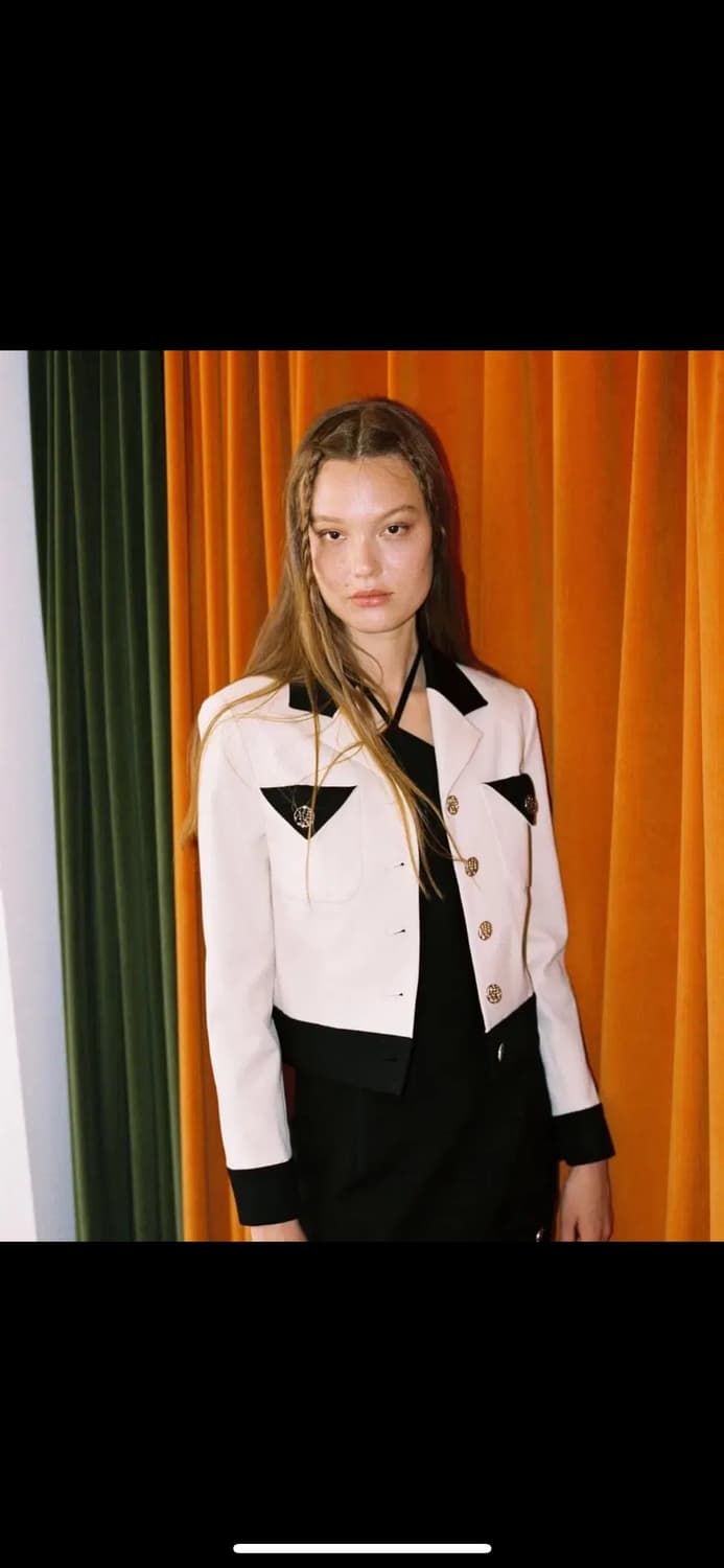 the ashlyn 더 애쉴린 cotton crop jacket 상품이미지2