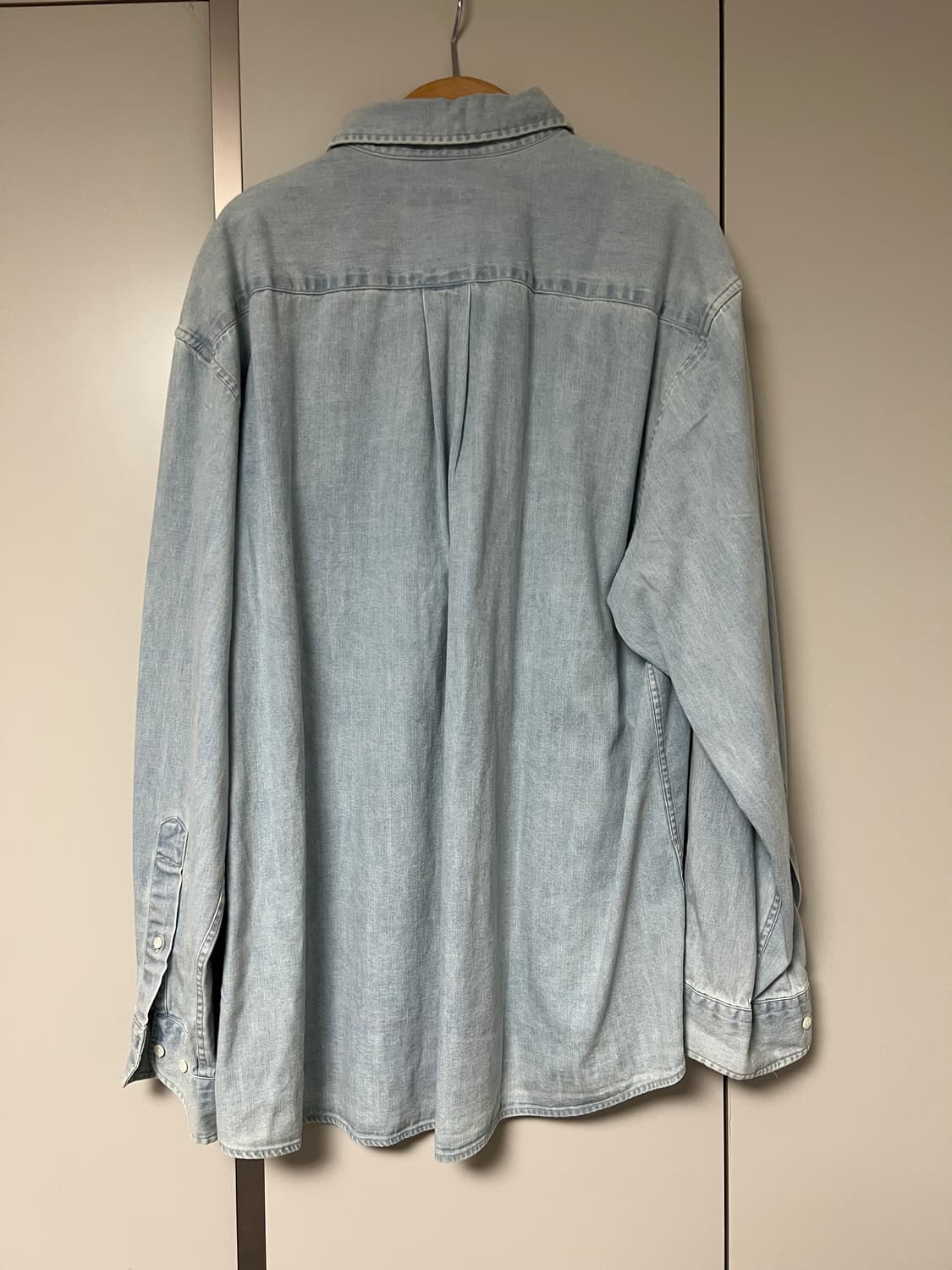 토마스모어 연청셔츠 m사이즈(100) 새상품 상품이미지2