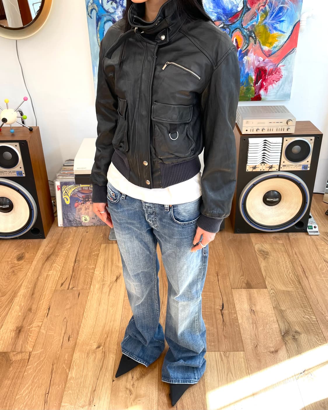 [30] 디젤 부츠컷 데님 팬츠 상품이미지2